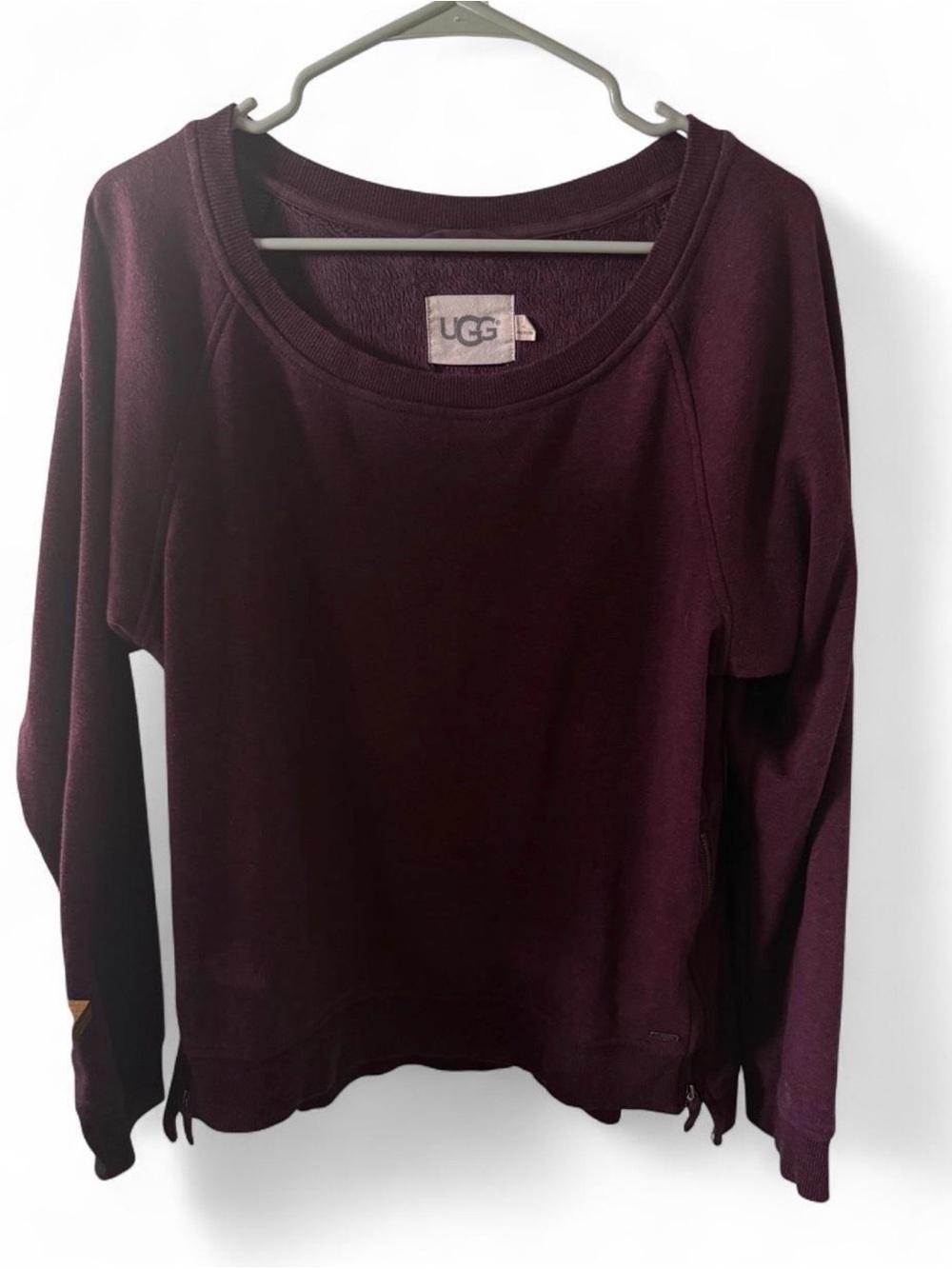 UGG Women's Scoop Neck Pullover in Deep Plum